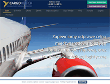 Tablet Screenshot of cargohelper.pl